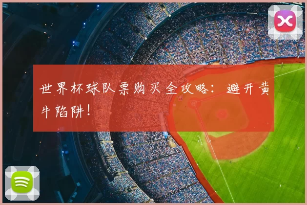 世界杯球队票购买全攻略：避开黄牛陷阱！
