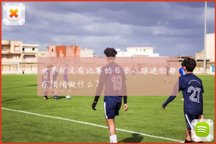世界杯没有比赛的日子,球迷们都在悄悄做什么?